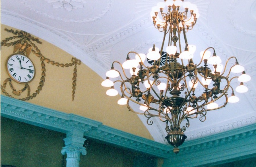 Light Fixture Conservation: Massachusetts State House